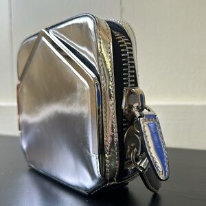 Alexander Wang Silver Metallic Clutch